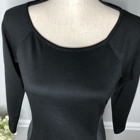 LAUNDRY by Shelli Segal Black  mini dress - Picture 3 of 8